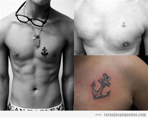 tatuajes pequeños en el pecho hombre|Tatuajes Pequeños para Hombres en el Pecho: Significados y。